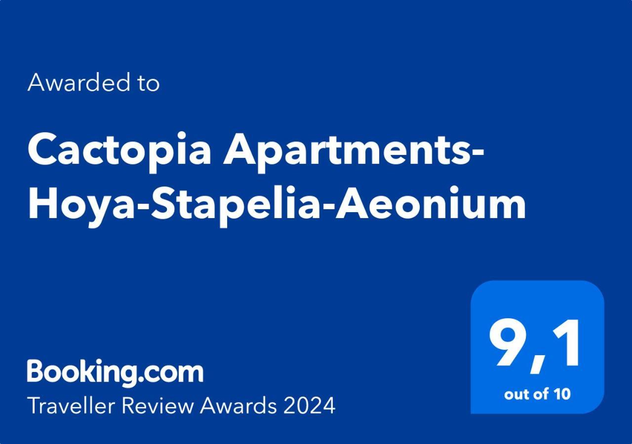 Cactopia Apartments- Hoya-Aeonium Rethymno  Ngoại thất bức ảnh